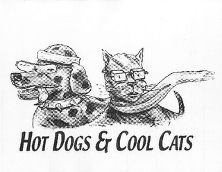 HOT DOGS & COOL CATS logo