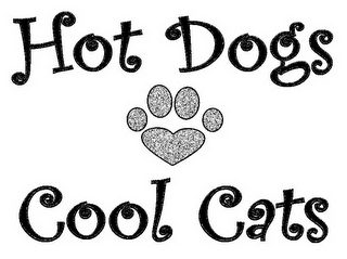 HOT DOGS COOL CATS logo
