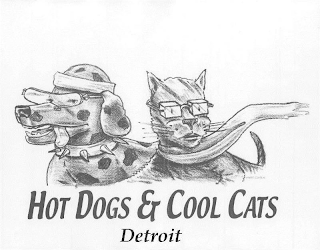 HOT DOGS & COOL CATS DETROIT logo
