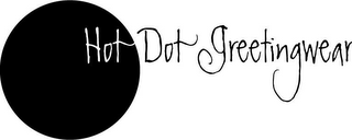 HOT DOT GREETINGWEAR logo