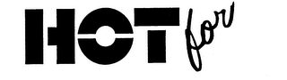 HOT FOR logo