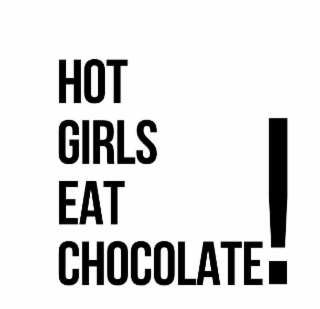 HOT GIRLS EAT CHOCOLATE! logo