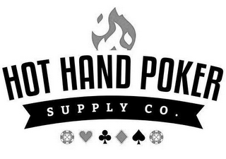 HOT HAND POKER SUPPLY CO. logo