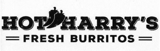 HOT HARRY'S FRESH BURRITOS logo