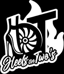 HOT HEELS ON TWO'S logo