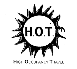 H.O.T. HIGH OCCUPANCY TRAVEL logo