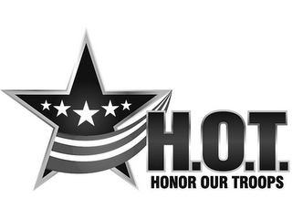 H.O.T. HONOR OUR TROOPS logo