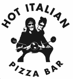 HOT ITALIAN PIZZA BAR logo