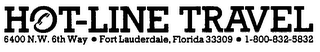HOT-LINE TRAVEL logo