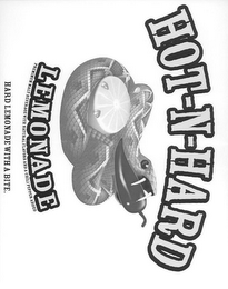 HOT-N-HARD LEMONADE HARD LEMONADE WITH A BITE. PREMIMUM MALT BEVERAGE WITH NATURAL FLAVORS AND A CHILI PEPPER ADDED logo