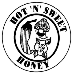 HOT 'N' SWEET HONEY logo