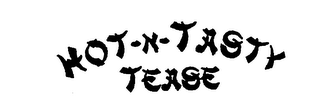 HOT-N-TASTY TEASE & DESIGN logo