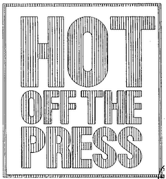 HOT OFF THE PRESS logo