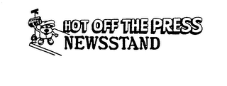 HOT OFF THE PRESS NEWSSTAND logo