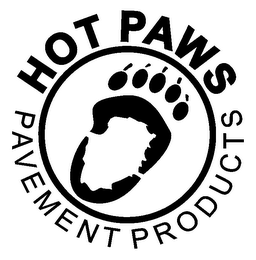 HOT PAWS PAVEMENT PRODUCTS logo