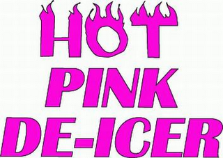 HOT PINK DE-ICER logo