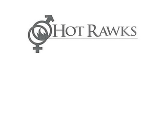 HOT RAWKS logo