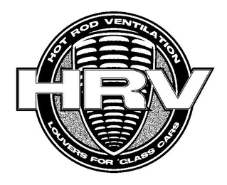 HOT ROD VENTILATION LOUVERS FOR GLASS CARS HRV logo
