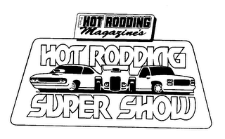 HOT RODDING SUPER SHOW HOT RODDING MAGAZINE'S logo