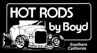 HOT RODS BY BOYD SOUTHERN CALIFORNIA logo
