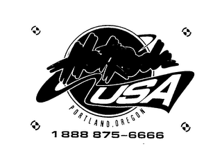 HOT RODS USA PORTLAND, OREGON logo