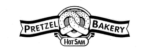 HOT SAM PRETZEL BAKERY logo