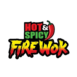 HOT & SPICY FIRE WOK logo