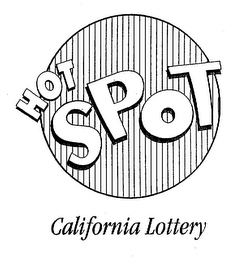 HOT SPOT CALIFORNIA LOTTERY logo
