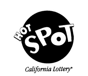 HOT SPOT CALIFORNIA LOTTERY logo