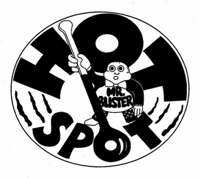 HOT SPOT MR. BLISTER logo