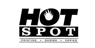 HOT SPOT PRINTING - DESIGN - COPIES logo