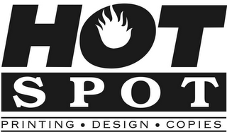 HOT SPOT PRINTING DESIGN COPIES logo