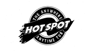 HOT SPOT THE ANYWHERE ANYTIME TUB logo
