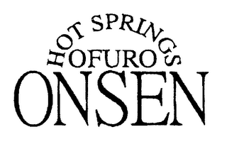 HOT SPRINGS OFURO ONSEN logo