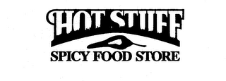 HOT STUFF SPICY FOOD STORE logo