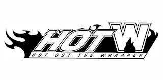HOT W HOT OUT THE WRAPPER logo