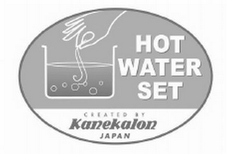 HOT WATER SET CREATED BY KANEKALON JAPAN logo
