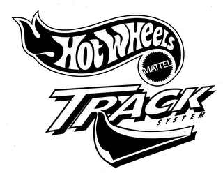 HOT WHEELS MATTEL TRACK SYSTEM logo