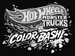 HOT WHEELS MONSTER TRUCKS COLOR BASH logo