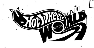 HOT WHEELS WORLD MATTEL logo