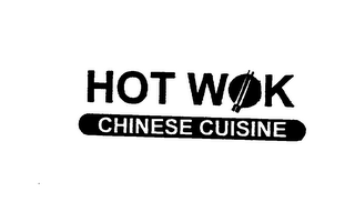 HOT WOK CHINESE CUISINE logo