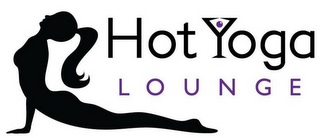 HOT YOGA L O U N G E logo