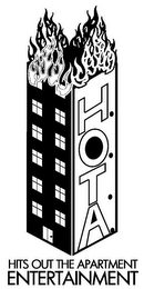 H.O.T.A. HITS OUT THE APARTMENT ENTERTAINMENT logo