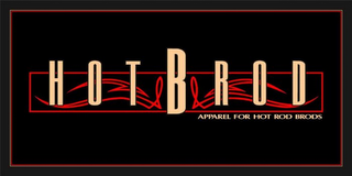 HOTBROD APPAREL FOR HOT ROD BRODS logo