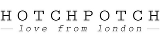 HOTCHPOTCH LOVE FROM LONDON logo