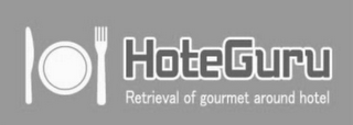 HOTEGURU RETRIEVAL OF GOURMET AROUND HOTEL logo