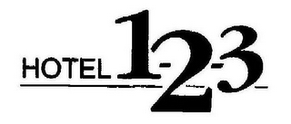 HOTEL 1-2-3 logo