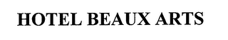 HOTEL BEAUX ARTS logo