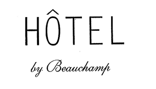 HOTEL BY BEAUCHAMP logo