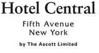 HOTEL CENTRAL FIFTH AVENUE NEW YORK BY THE ASCOTT LIMITED logo